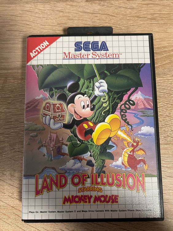 Mickey Mouse Land of Illusion Sega Master System deutsch (Gebraucht) in ...