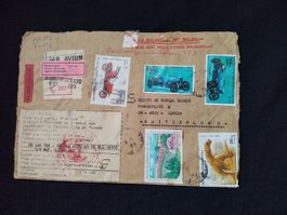 Siegel - Wertbrief ,Madagaskar-Zürich , 8.6.1989