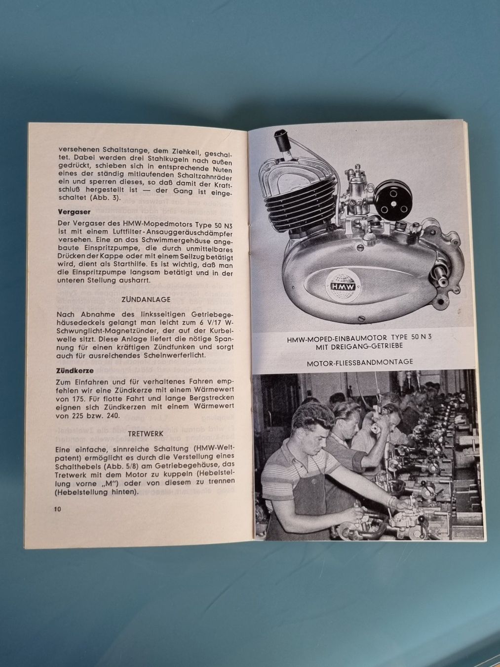 Dokumente: HMW Betriebsanleitung 1957 – Gebraucht aus Wiedlisbach von rostbudeli 2