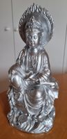 Silberne Kwan Yin Buddha Statue