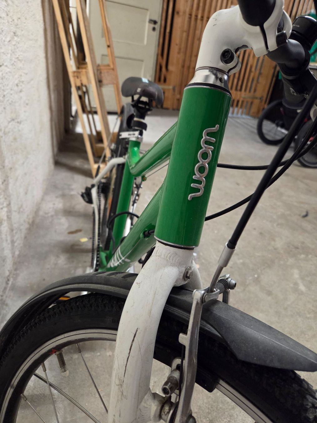 Woom Biciclette: Woom 5 Kindervelo grün – Usato da Zürich venduto da Pinga05 3