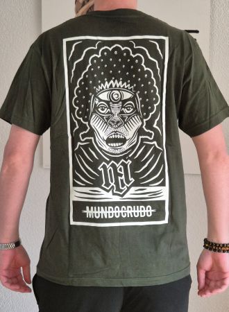 T-Shirt Mundo Crudo "Indio Green" Grösse M