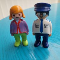 Playmobil Figuren von 1990   Pilot und Frau