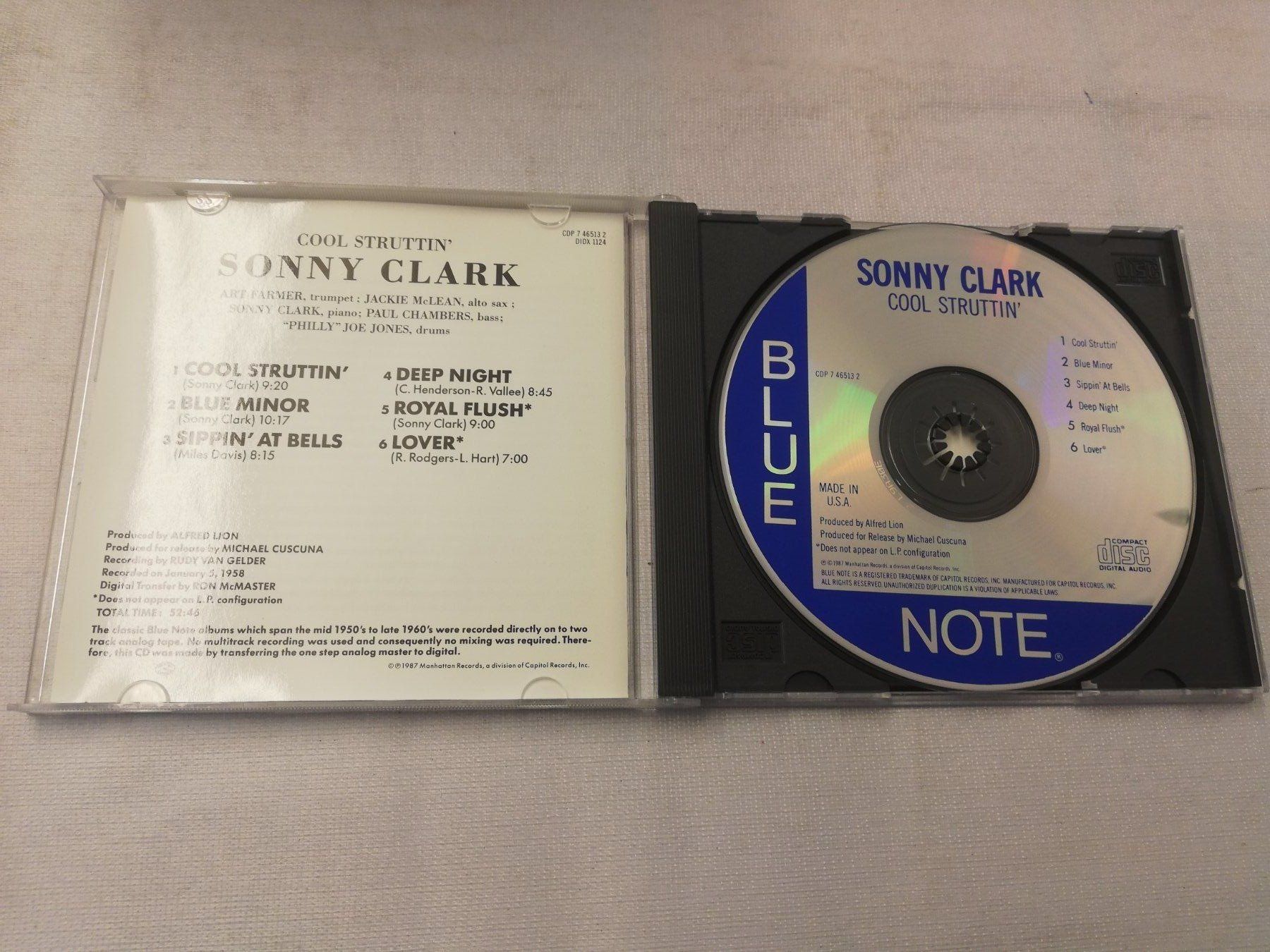 CD: SONNY CLARK - COOL STRUTTIN' (BLUE NOTE) – Usato da Bern venduto da Vinylsound.ch 2