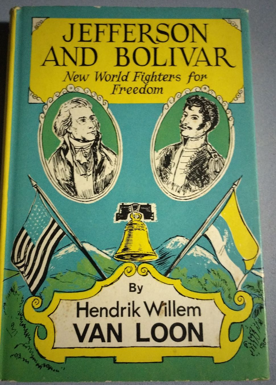 Libri: Jefferson & Bolivar von Van Loon englisch – Usato da Brugg AG venduto da matejR