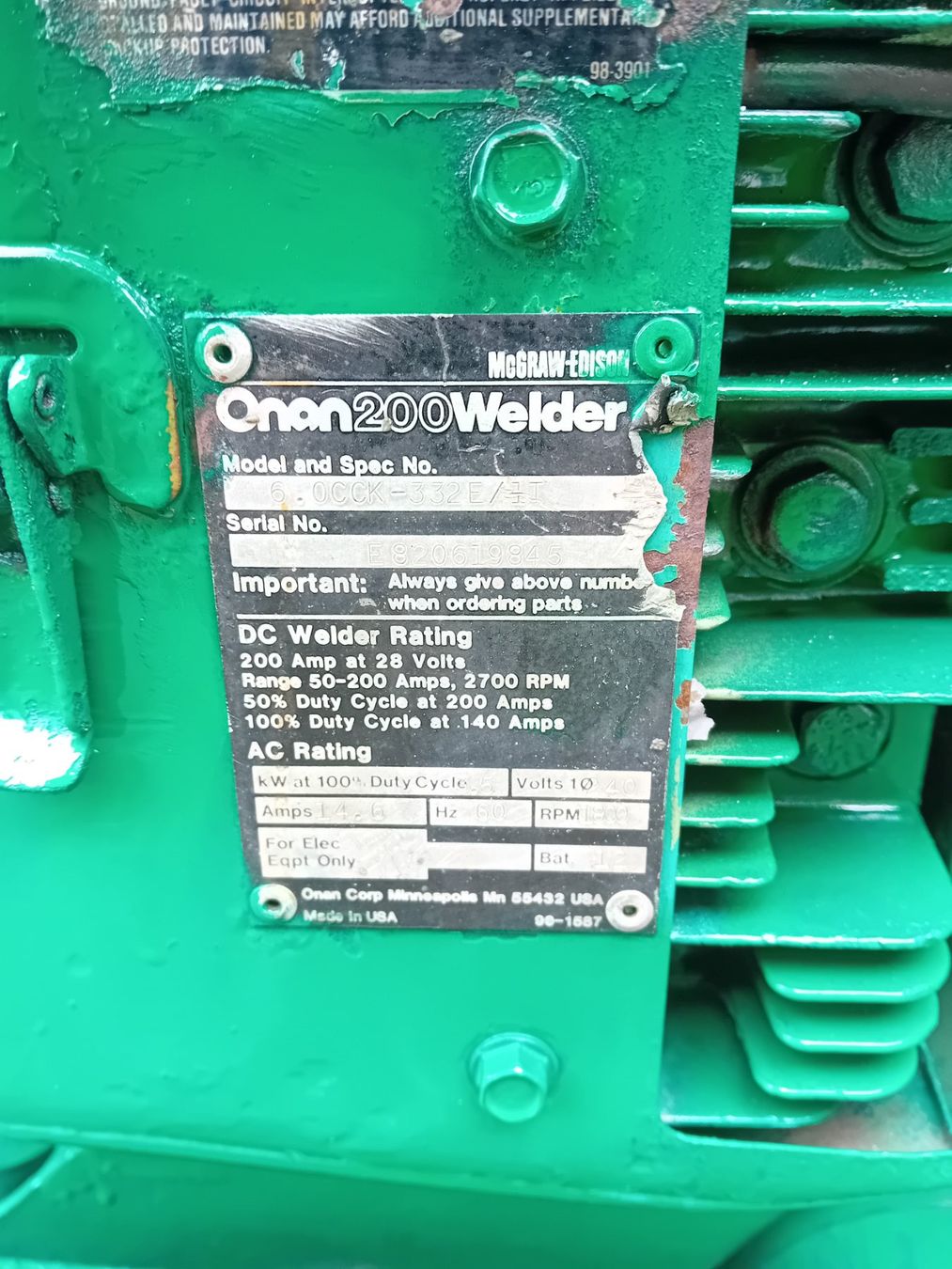 Generatori di corrente: Generator und schweißgerät – Usato da Spreitenbach venduto da sablex01 5