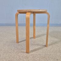 1Stk. Ikea Frosta Holz Hocker Stapelhocker Alvar Alto Style
