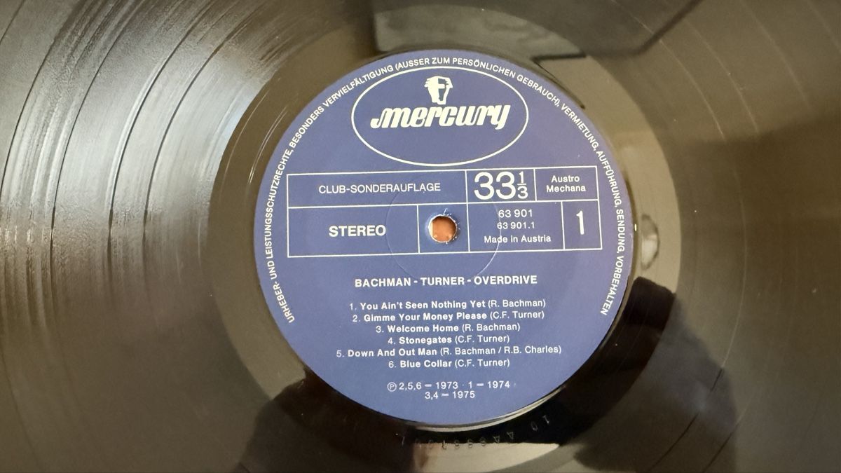 Dischi in vinile: Bachman-Turner Overdrive 1974 – Usato da Ebikon venduto da elischka 8