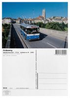 Fribourg Zähringerbrücke TF Bus Trolleybus Saurer Hess 4TP54