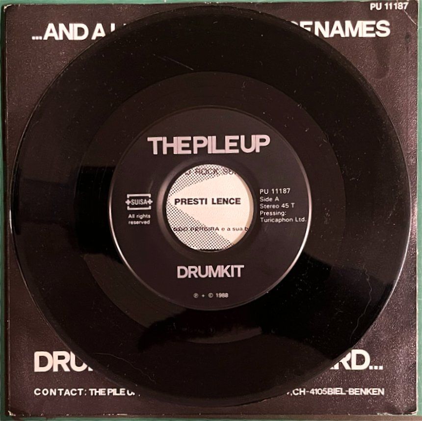 Vinyles: CH-Single: THE PILE UP - Drumkit – D'occasion à Frenkendorf par Yard-Sale-2000 2
