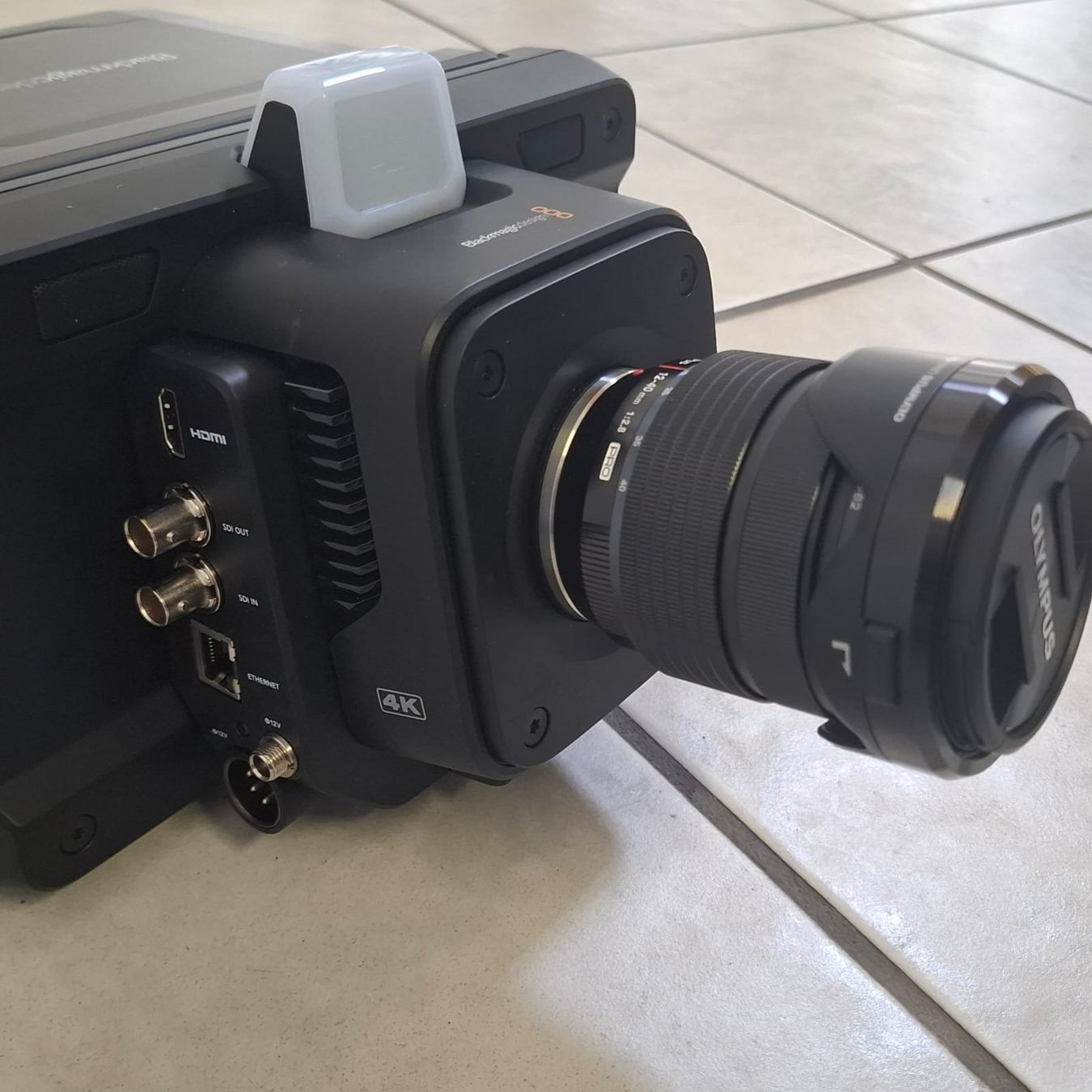 Blackmagic Caméscopes: Set Blackmagic Pro 4K + Objectif Olympus + Blackmagic Atem – D'occasion à Yvorne par PBR-R 4