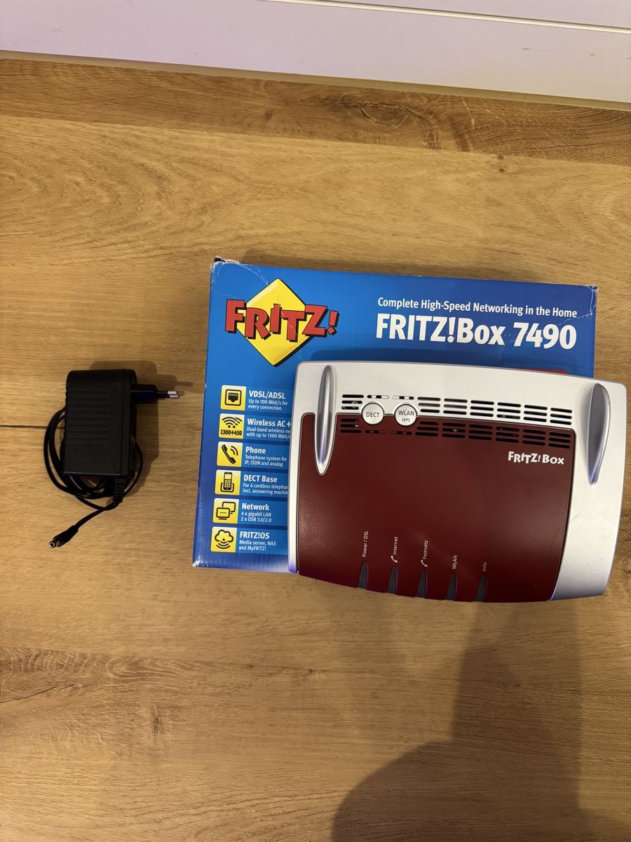 Fritz Modem & Router: Fritzbox 7490 OVP – Usato da Fislisbach venduto da BrotHoler 1
