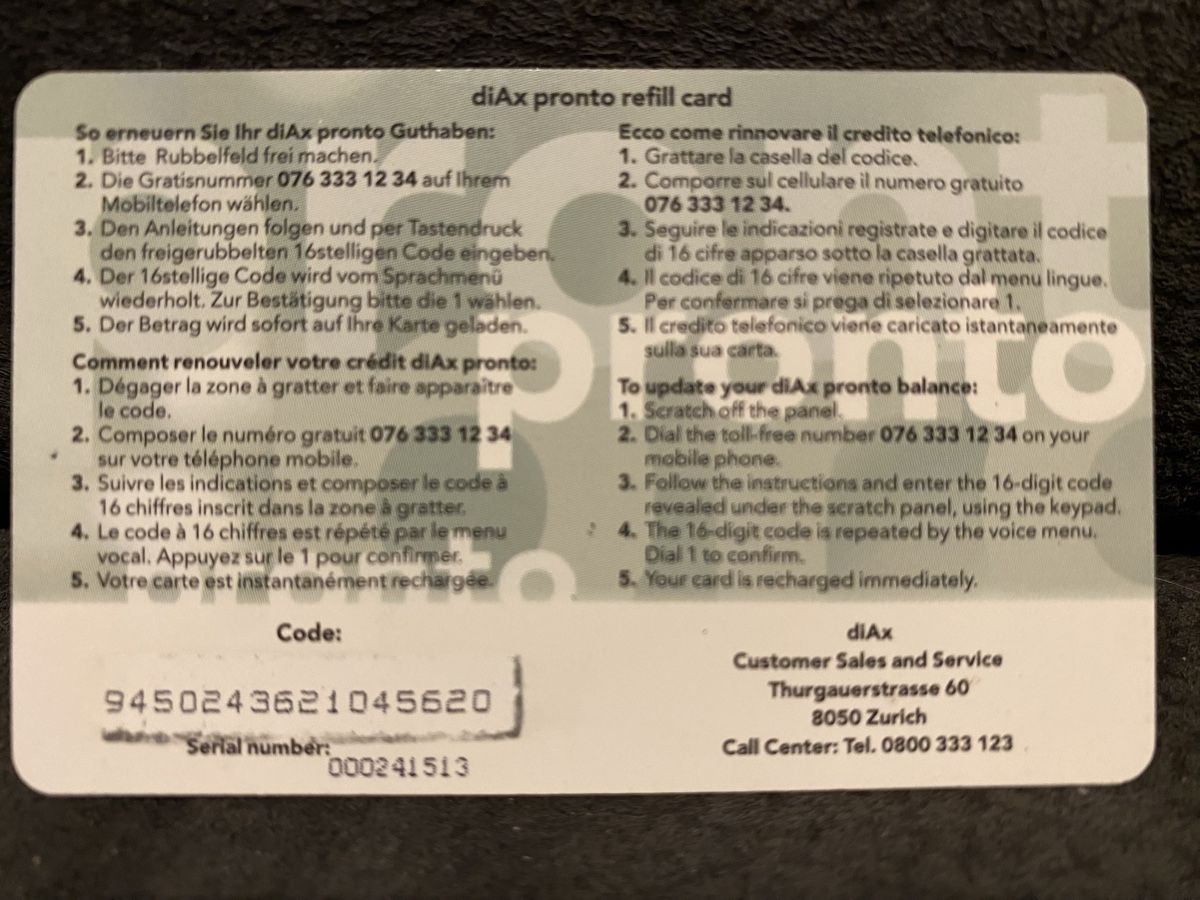 Telefon- & Taxkarten: Carte – Gebraucht aus Lausanne von babacard10 1
