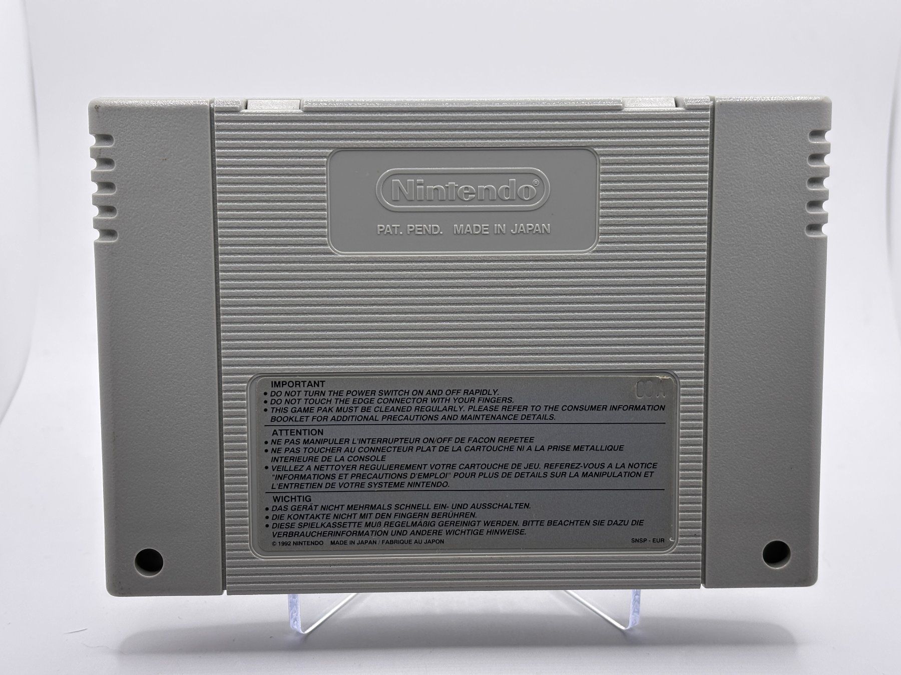 Giochi: SNES - Aero the Acro-Bat – Usato da Allschwil venduto da Bullach 1