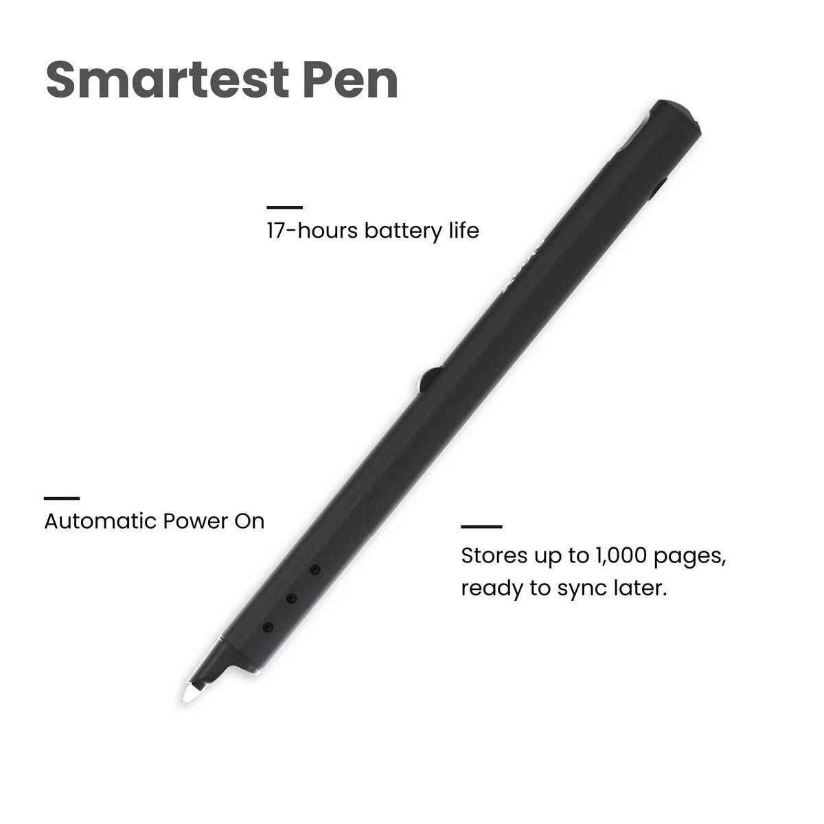 Penna & Evidenziatori: XNote AI Powered Smart Pen + 5 Refills (without Notebook) – Usato da Vevey venduto da Traise 1