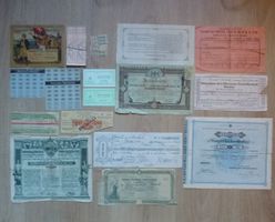 Sammlerobjekt ++ Lot von alten Dokumenten und Belegen