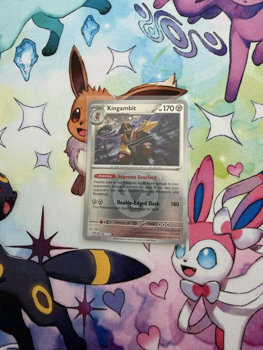 Pokémon Cartes à collectionner: Pokemon Kingambit Symbol Pattern 148/217 ASC  – D'occasion à Grindelwald par TSG-G-Town