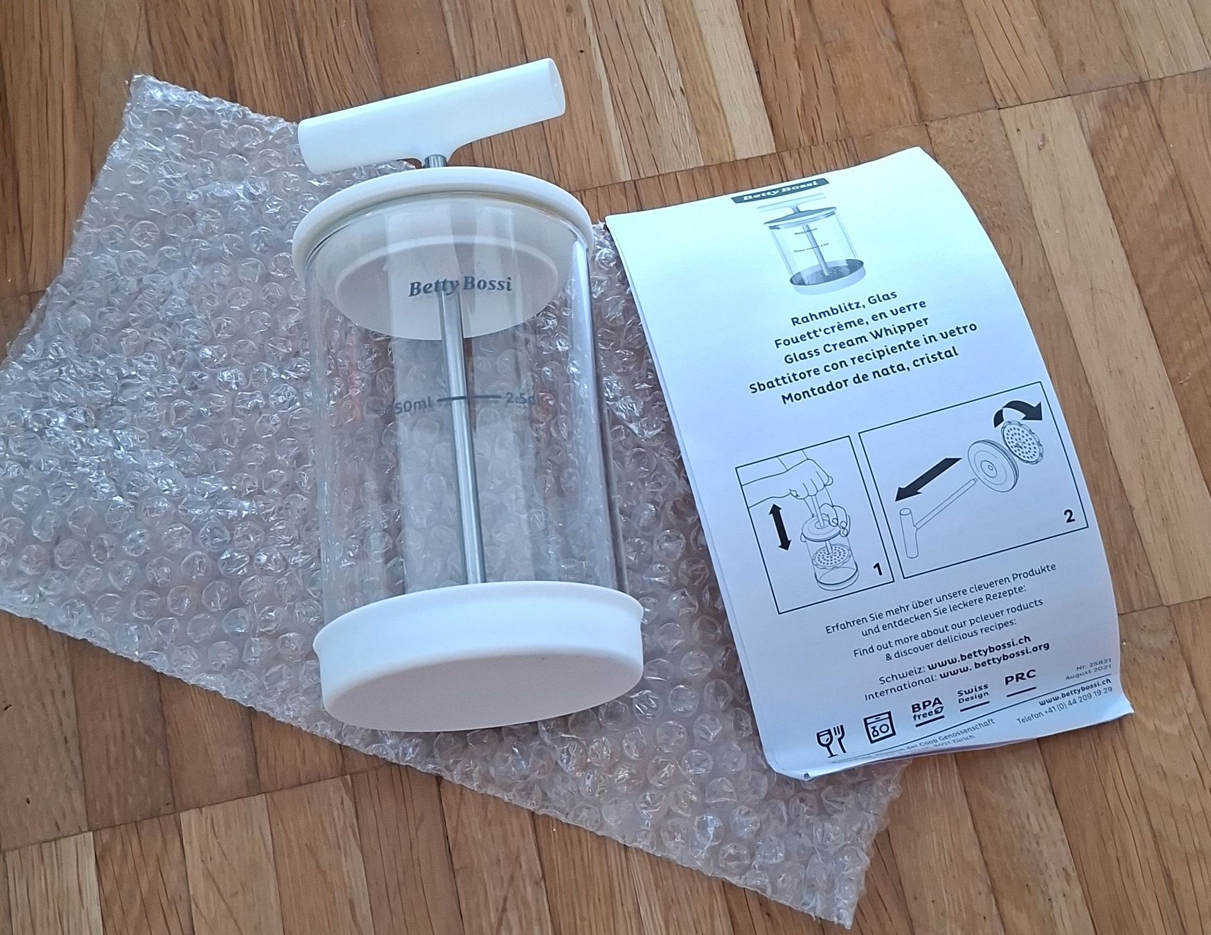 Küchengeräte: Glass Cream Whipper neu – Neu (gemäss Beschreibung) aus Etziken von Propinator