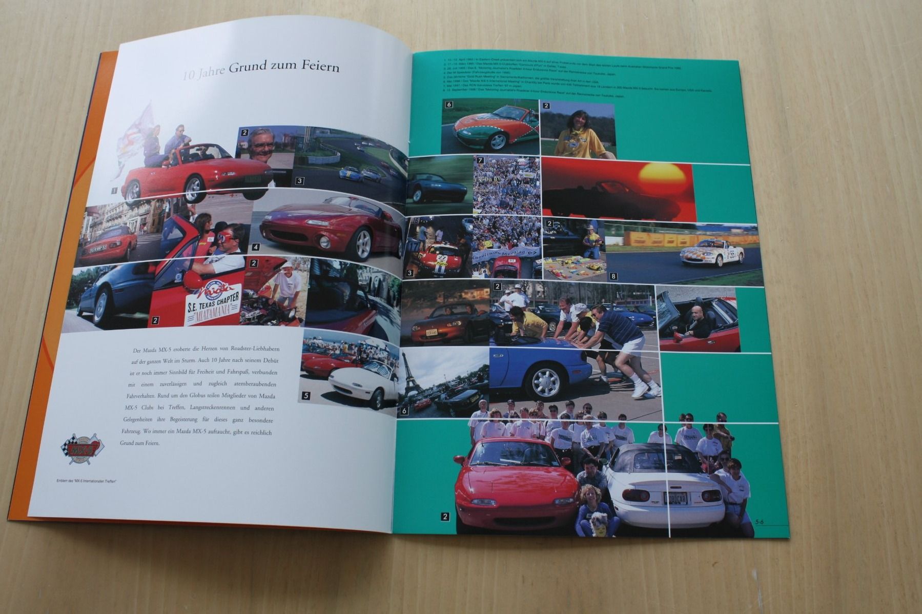 Mazda Documenti: Mazda MX-5"10th Anniversary" Prospekt 1999 – Usato da Wikon venduto da erwin400 3