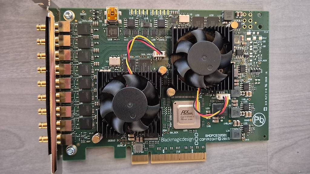 PCs: Blackmagic Decklink Quad 2 8xSDI In oder Out – D'occasion à Hohenrain par Sven848