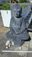 große Buddha Statue aus Naturtein für Garten + Haus