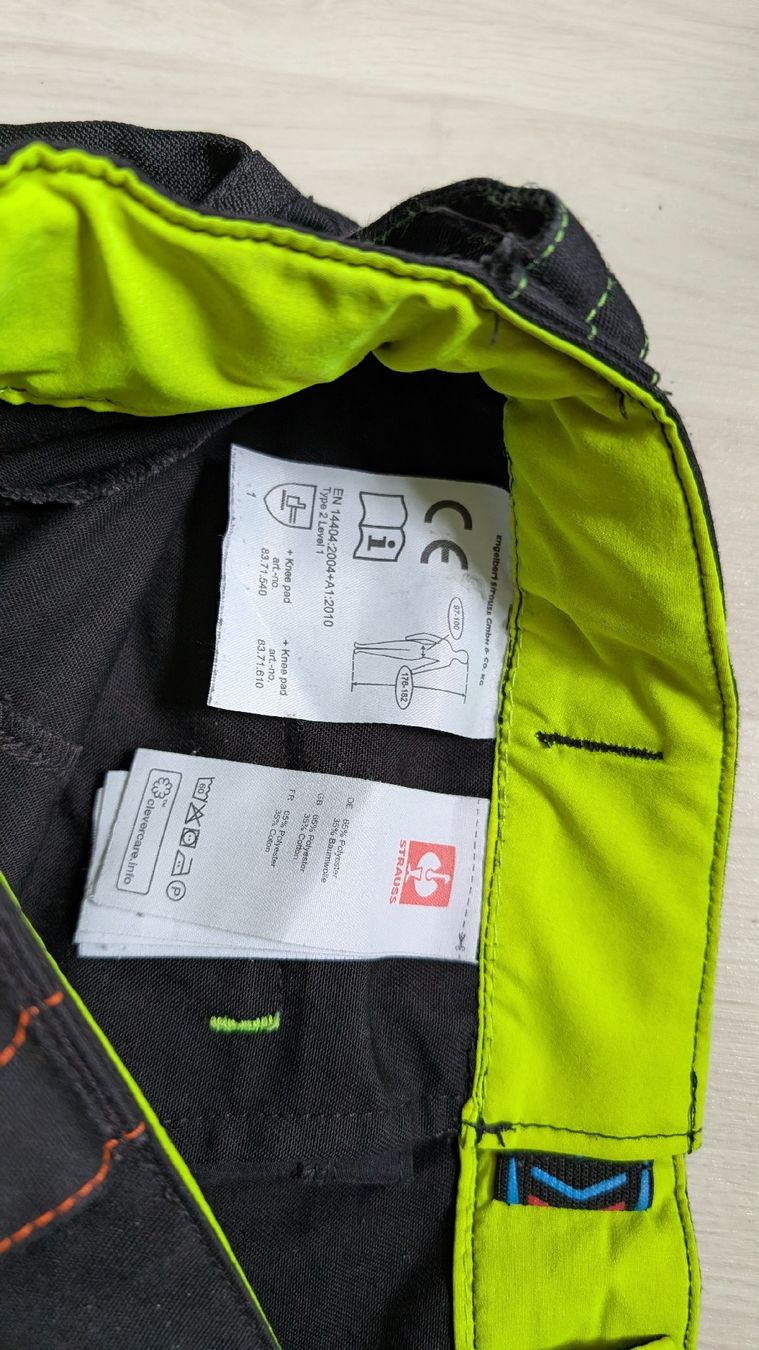 Engelbert Strauss Pantaloni: Engelbert Strauss Arbeitshose Gr.54 - Schwarz – Usato da Luzern venduto da ObiWanSellobi 2