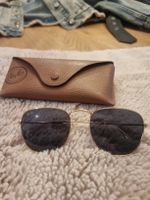 Frauen Sonnenbrille Ray Ban in Gold / Schwarz