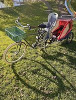 🚲Top Familienvelo mit 2er Kinderanhänger und Kindersitz ✅