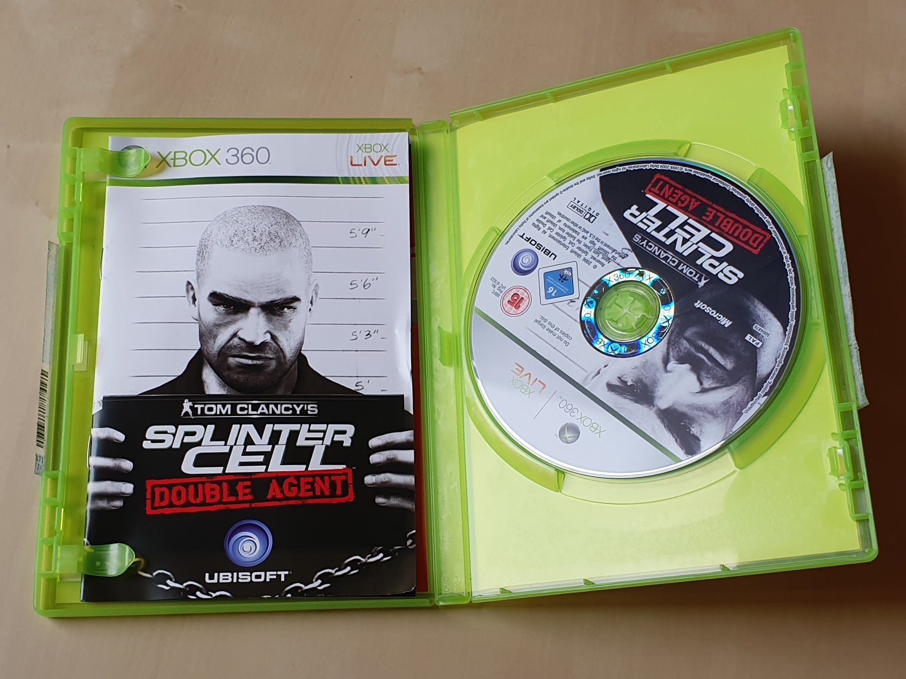 Microsoft Spiele: Splinter Cell Double Agent – Gebraucht aus Stansstad von collectorsshop 2