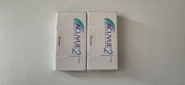 11 Stk Kontaktlinsen Acuvue 2  D -4.00 / BC 8.7 / DIA 14.0