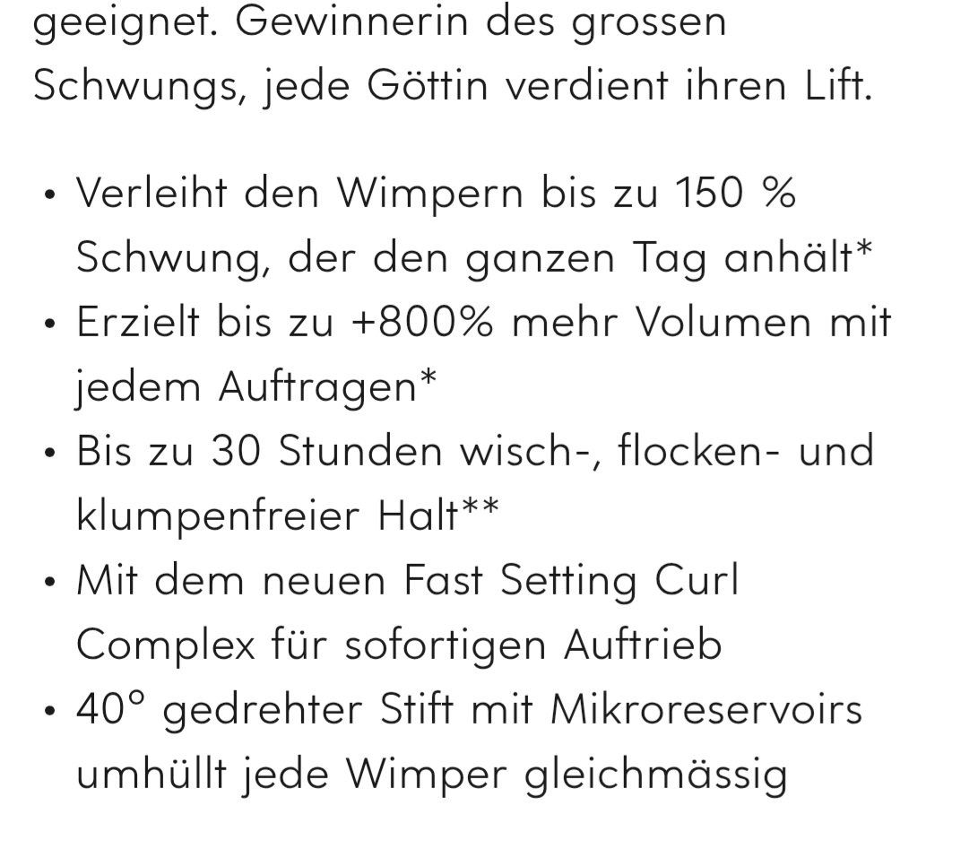 Lancôme Make-up: LANCOME LASH IDOLE CURL GODESS MASCARA – Nuovo (secondo la descrizione) da Niederhelfenschwil venduto da usa001 3