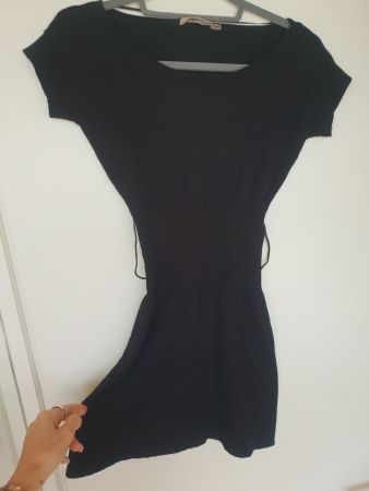 🐸 FEINSTRICK - KLEID  STRICKKLEID / L