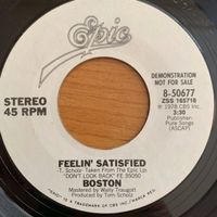 Boston - Feelin' Satisfied / US-Promo 1978