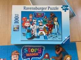 Puzzle; Story-Mania-Superhelden, von Ravensburger, 100 Teile