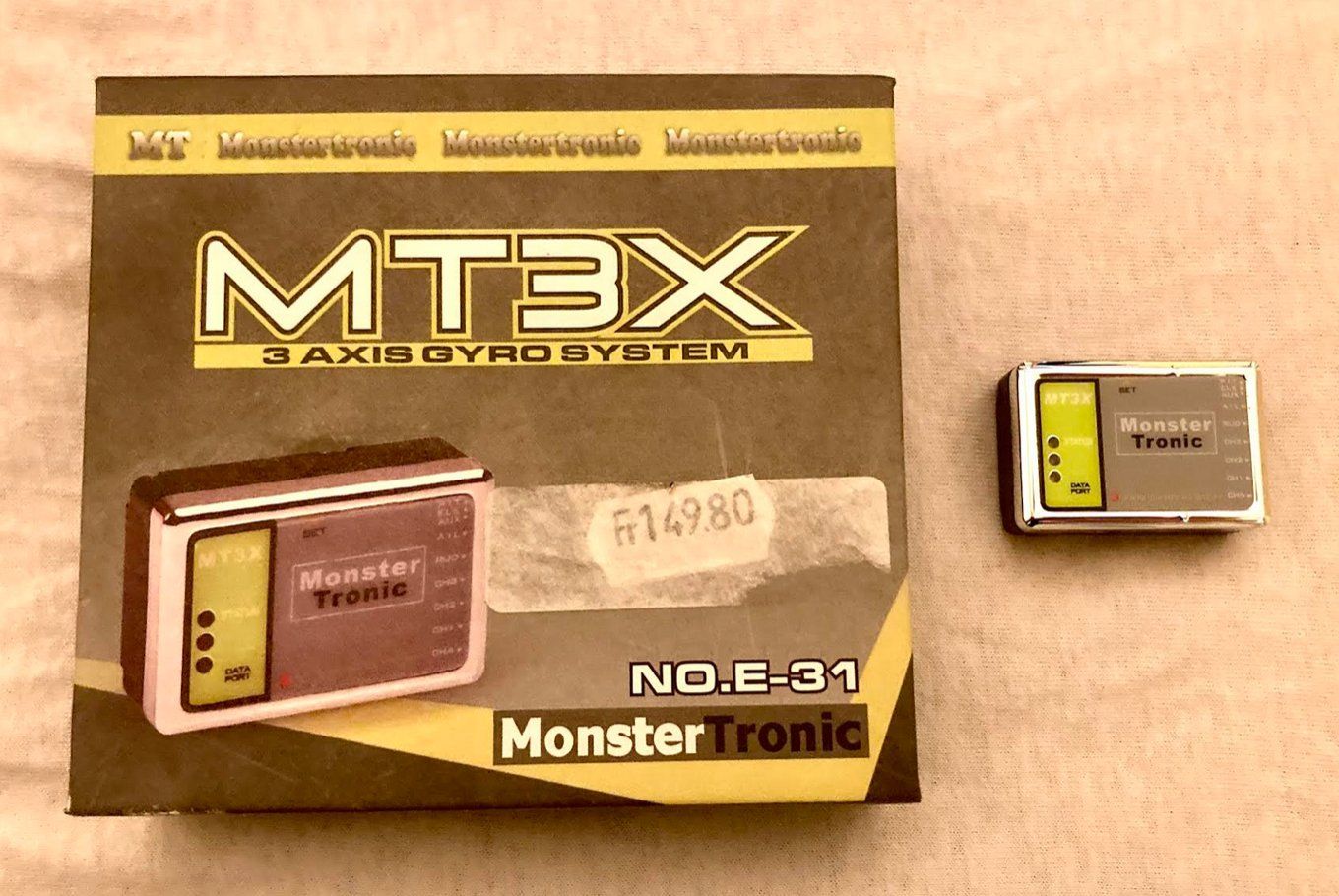 Modellismo RC: Gyro Monstertronic MT3X Flybarless System – Nuovo (secondo la descrizione) da Trélex venduto da Arnaudyak
