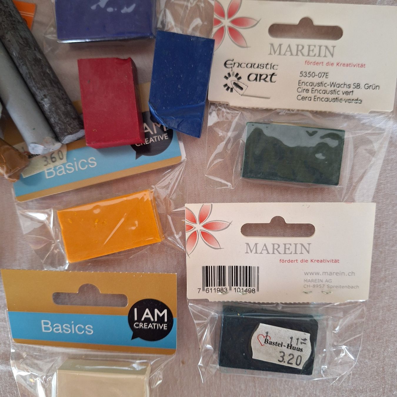Bastelsets: Encaustic Art Wachsblöcke +Bücher, günstig! – Neu und originalverpackt aus Hettenschwil von Schneuggi2 2
