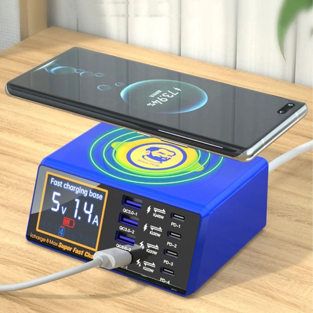 Caricabatterie: Mechanic Fast Charge Station Desktop USB Ladecenter – Usato da Zürich venduto da youelec 5