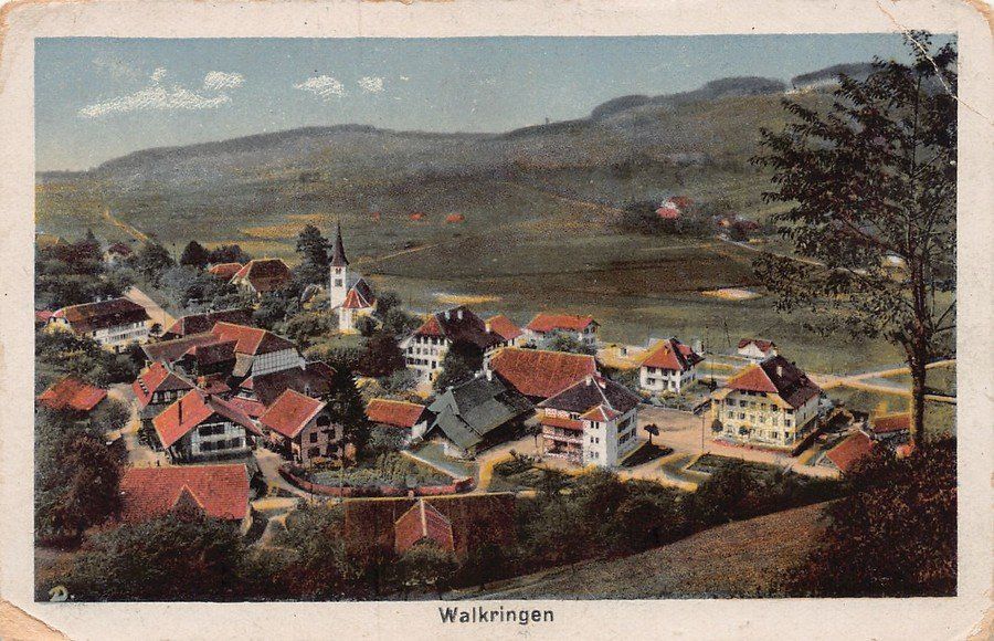 Ansichtskarten: Walkringen, gelaufen 1921 – Gebraucht aus Frauenfeld von POML