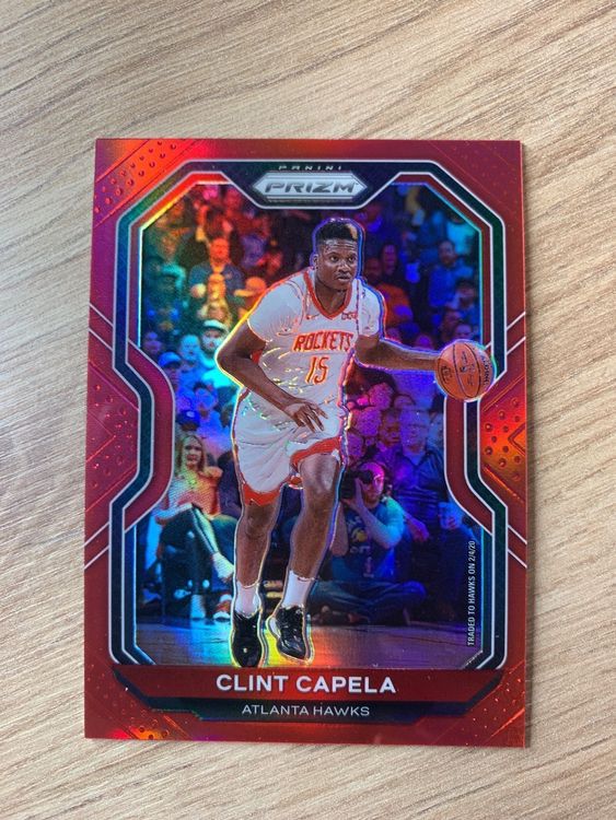 NBA Clint Capela RED PRIZM 292/299 🔥 1