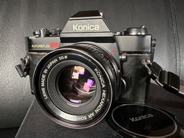KONICA AUTOREFLEX T4,   KONICA HEXANON AR 1.7/50mm