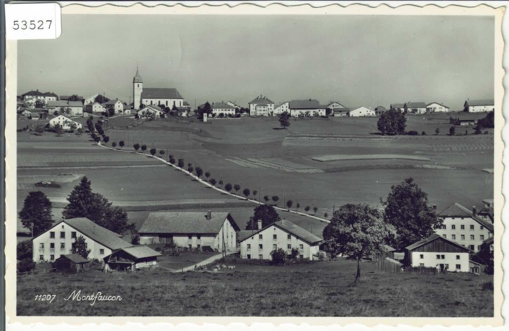 Cartoline postali: Montfaucon - Vue generale – Usato da Ettingen venduto da Kartenplanet