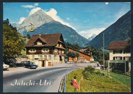 AK: Intschi an der Gotthardstrasse