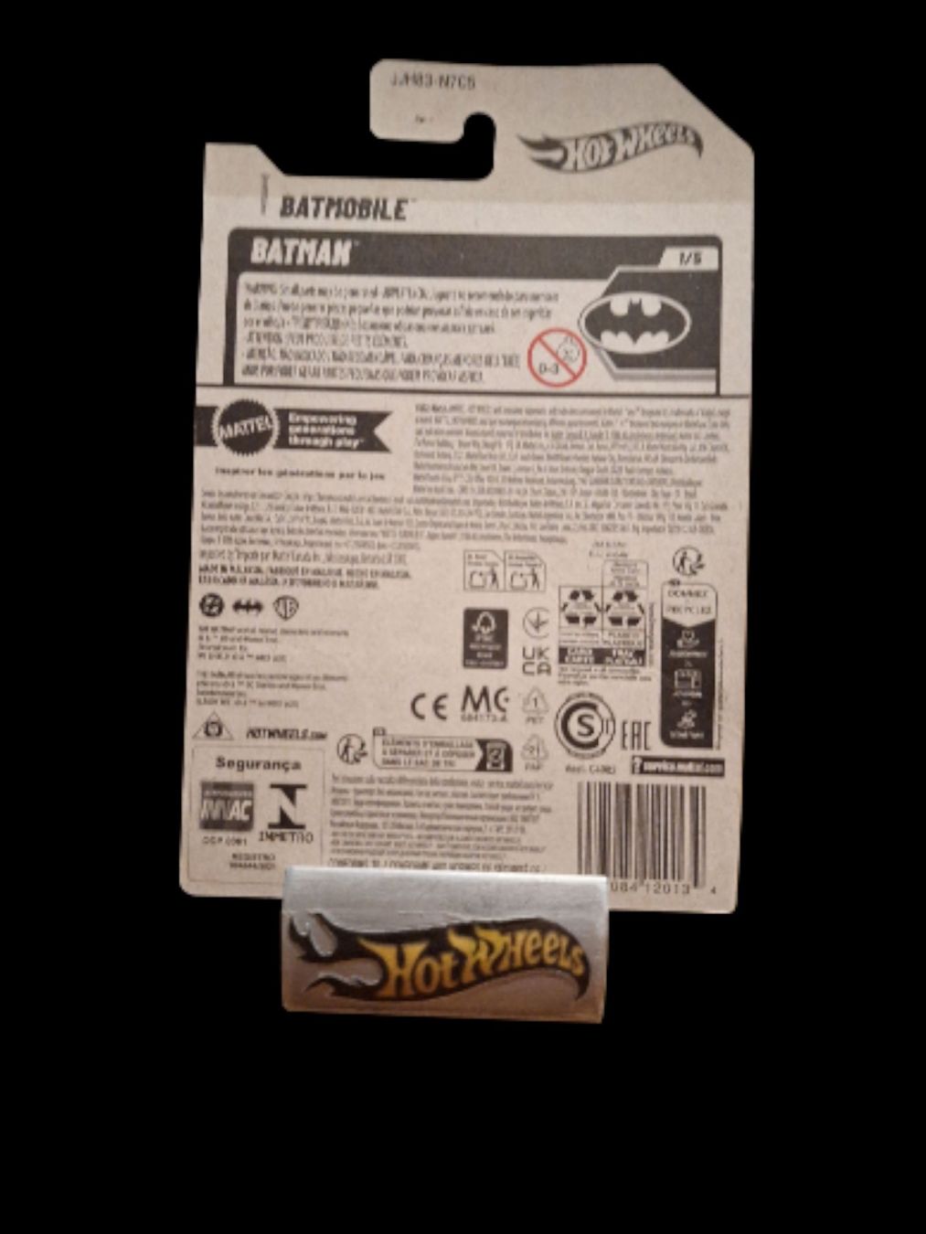 Hot Wheels Modellini d'auto: Hot Wheels Batman 2026 Batmobile 1/5 L – Nuovo e nell'imballaggio originale da Adlikon venduto da Mmartin0 1