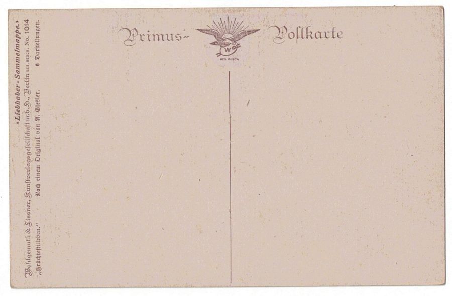 Cartoline postali: Kunst-AK, Stillleben, A. Giesler – Usato da Frauenfeld venduto da POML 1
