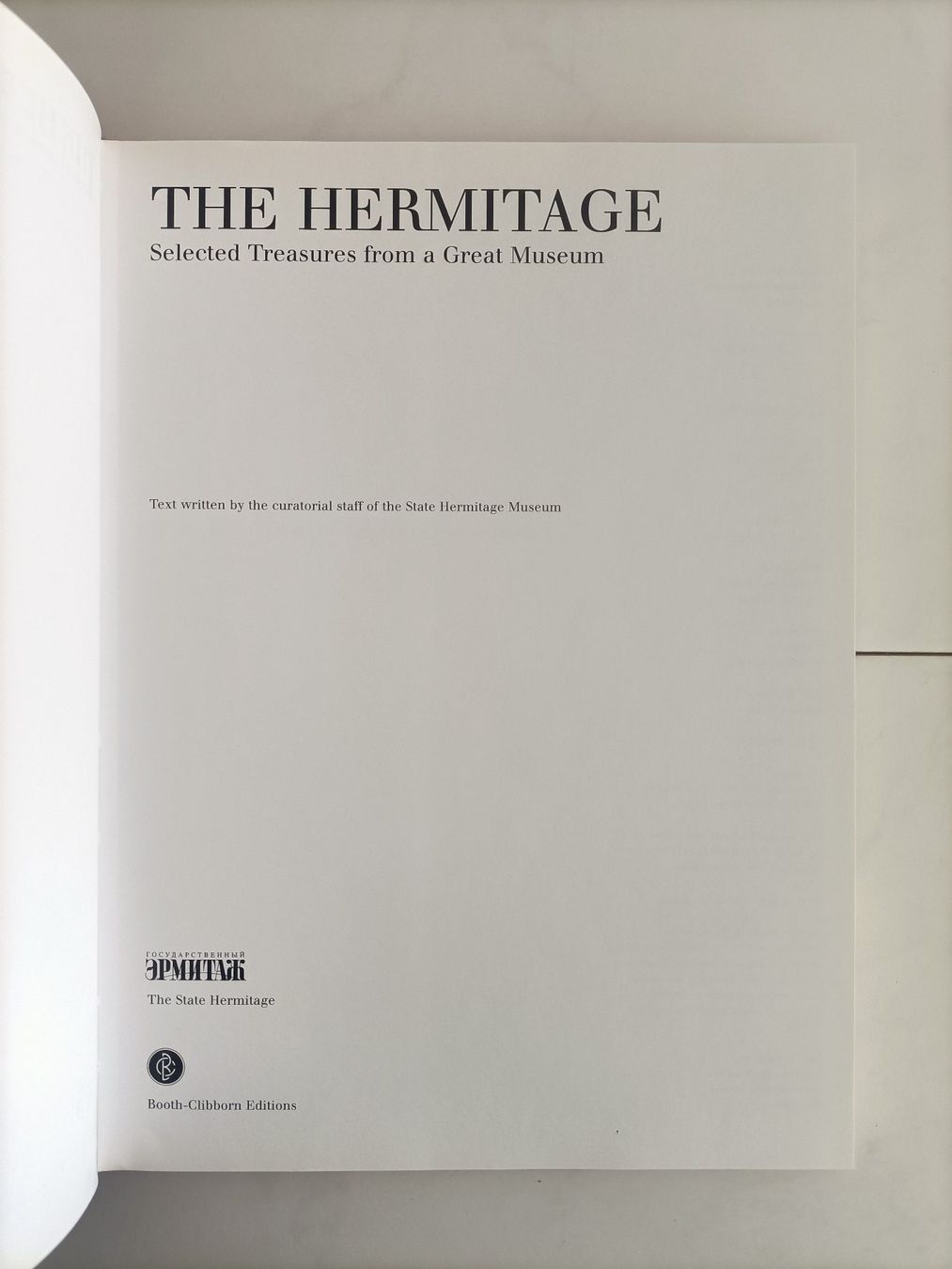 Libri: The Hermitage - Selected treasures from a great Museum / – Usato da crans montana venduto da AB3963 1