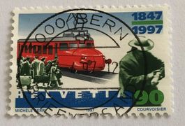CH Briefmarken gestempel   