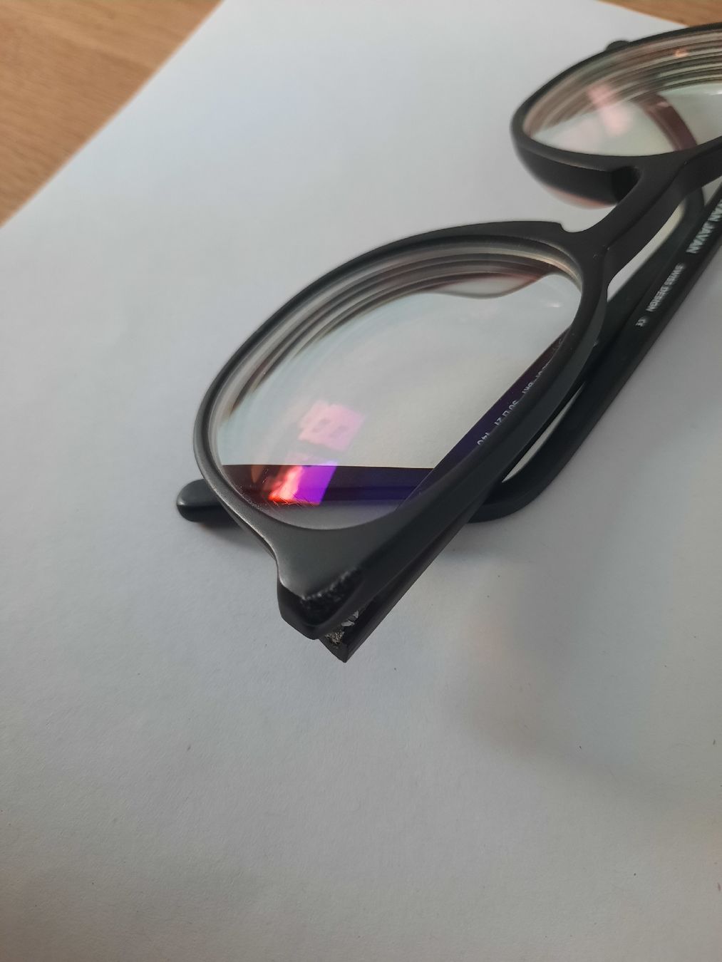 Lunettes & Verres: Nirvan Javan Brille in schwarz - Korrektur -5.0 – D'occasion à Unterterzen par elebo 7