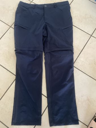 Männer Zipp off Wanderhose Nature Trail  blau Gr. XL