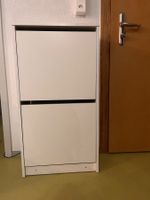 Meuble IKEA MALAM à chaussures blanc 2 portes bon état