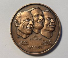 1969 Apollo 11 "The First Men on the Moon" Bronze Medal